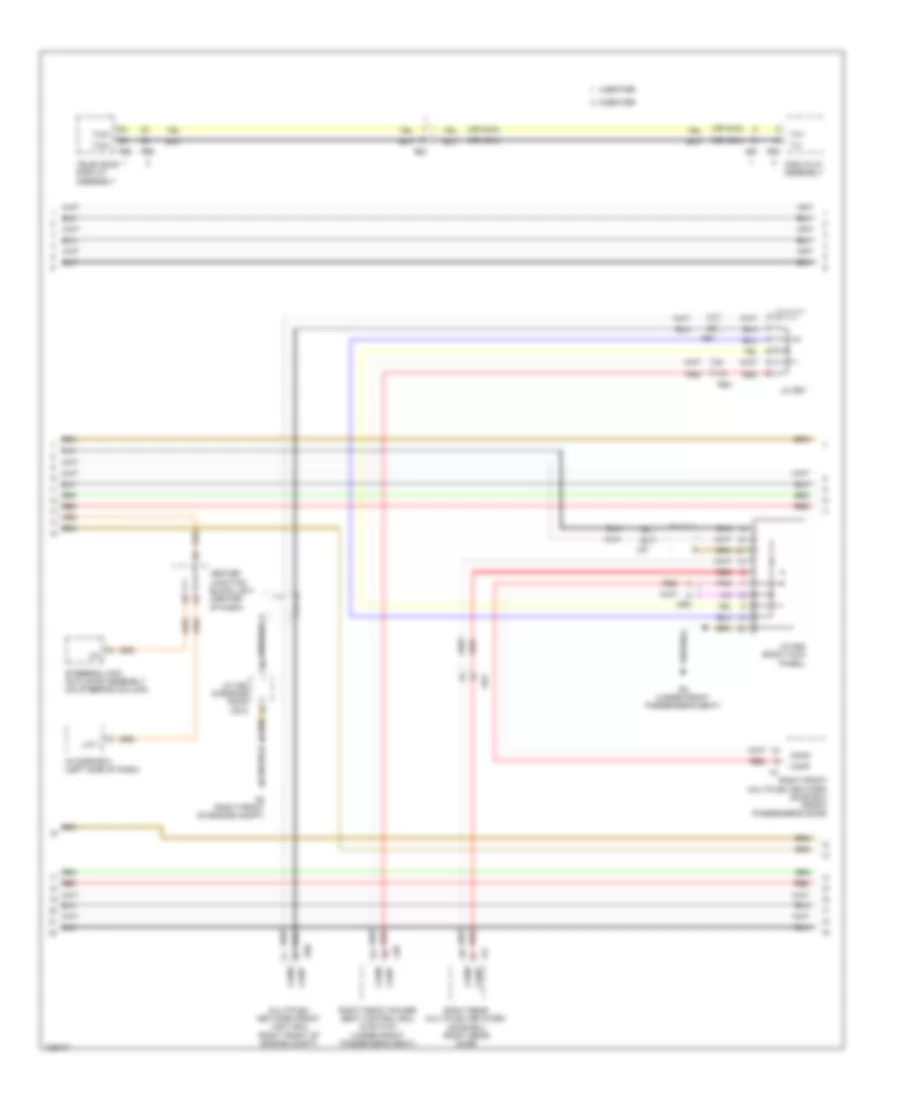High Low Bus Wiring Diagram 3 of 5 for Lexus LS 600h L 2014