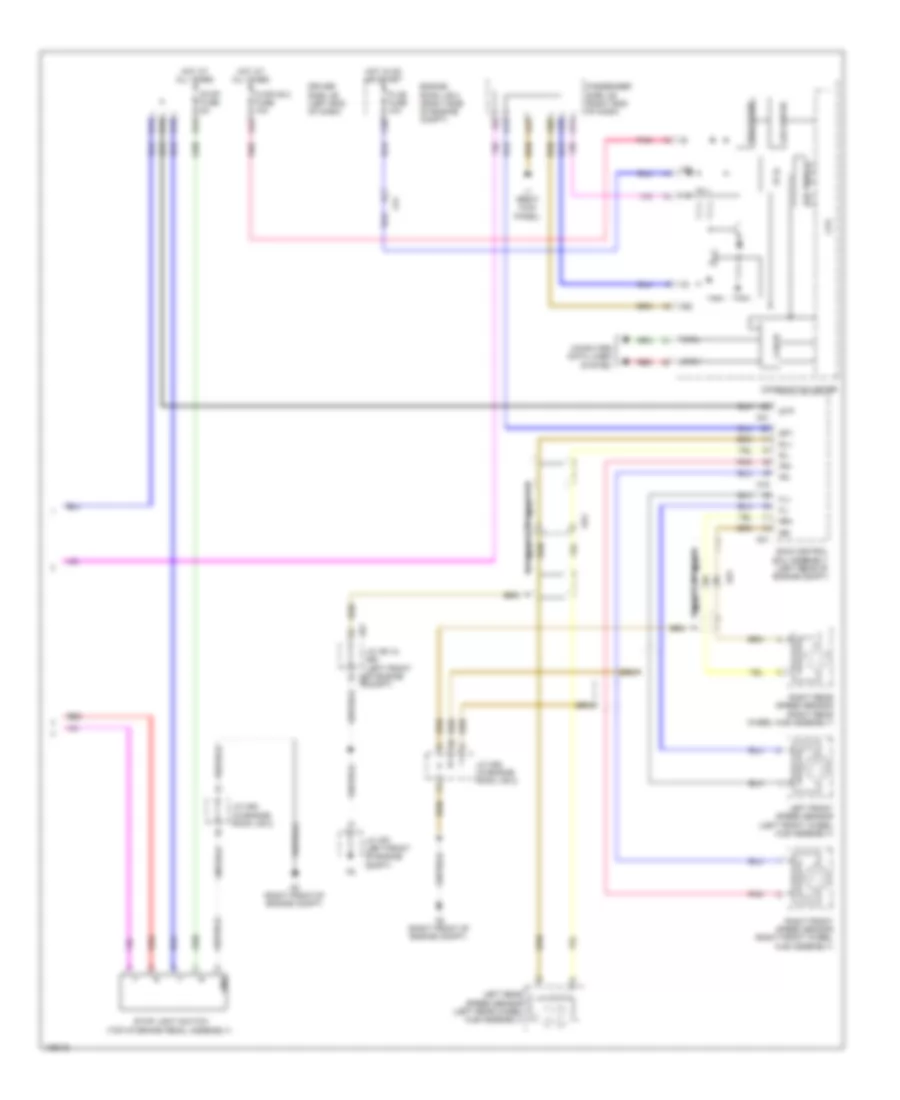 Cruise Control Wiring Diagram, without Dynamic Radar Controls (3 of 3) for Lexus LS 600h L 2014