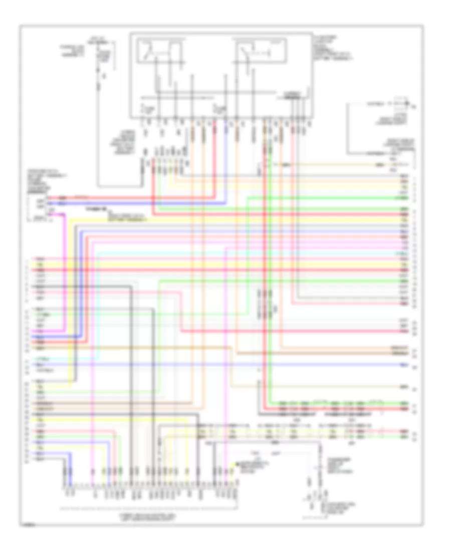 5 0L Hybrid Hybrid System Wiring Diagram 4 of 7 for Lexus LS 600h L 2014