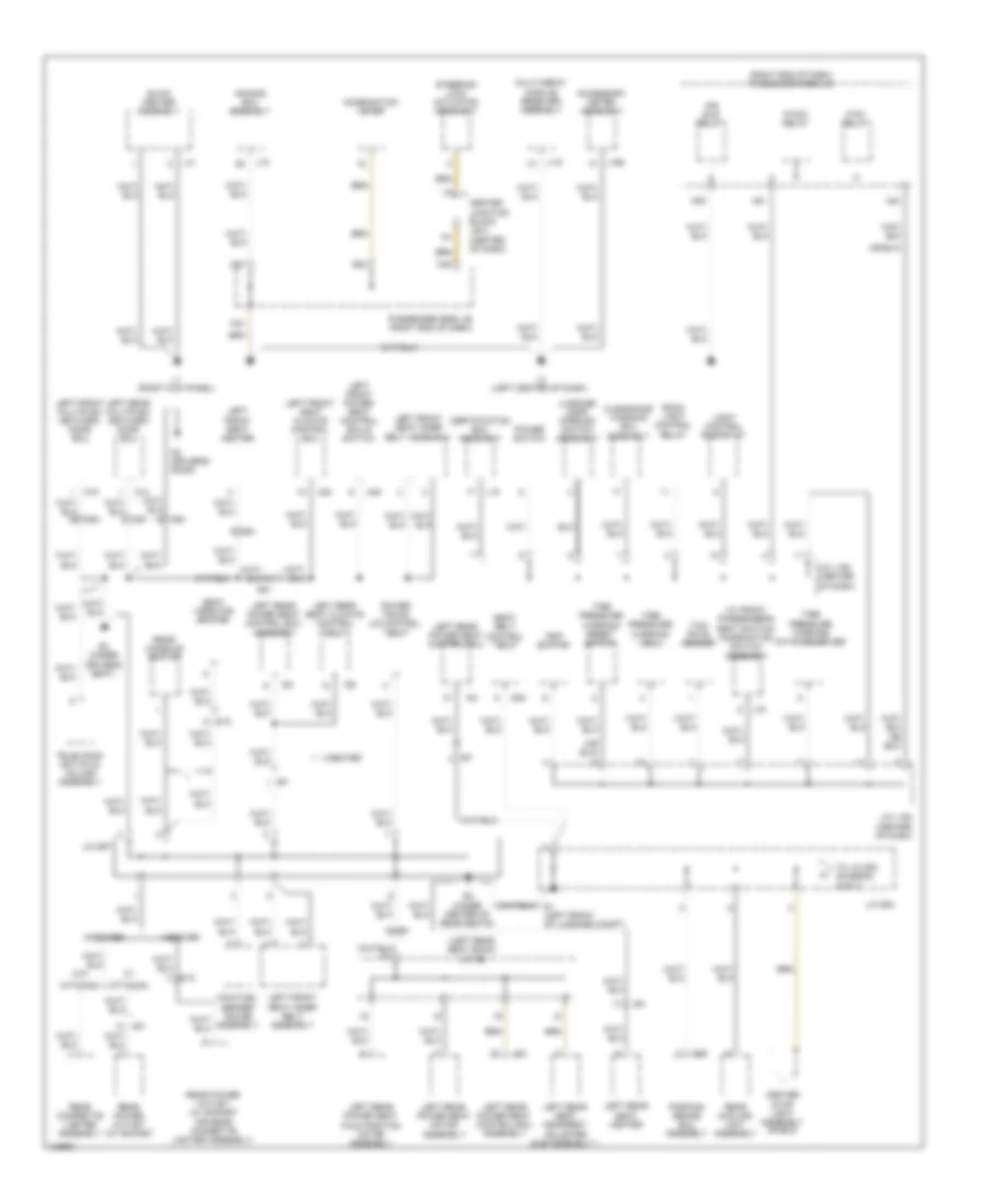 Ground Distribution Wiring Diagram (5 of 7) for Lexus LS 600h L 2014