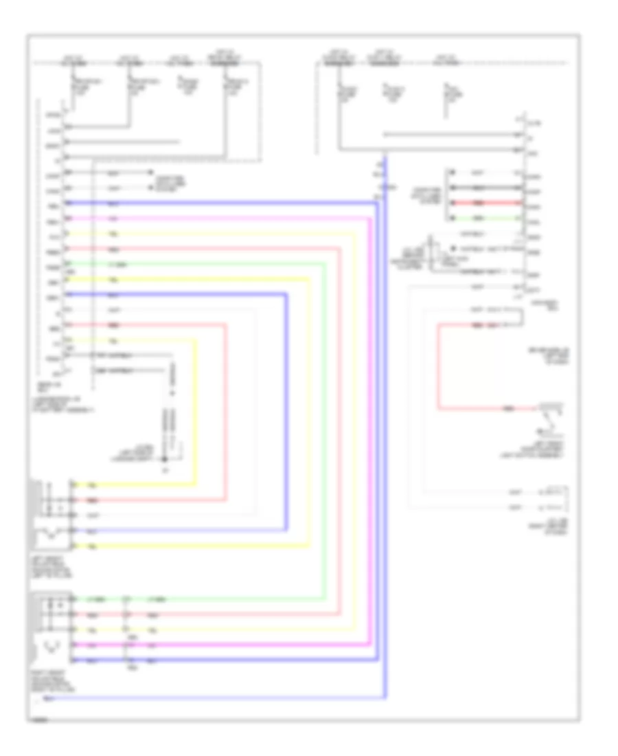 Memory Power Shoulder Belt Anchorage Wiring Diagram 2 of 2 for Lexus LS 600h L 2014