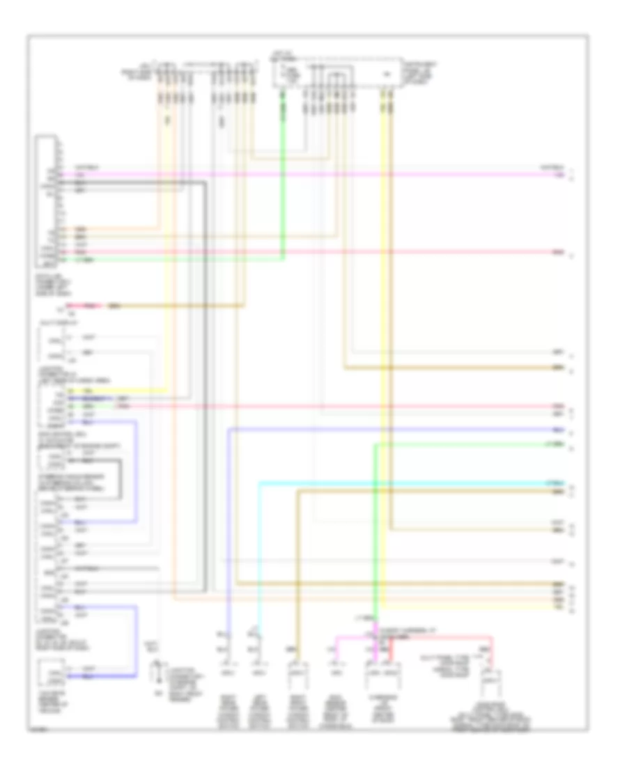 Computer Data Lines Wiring Diagram 1 of 2 for Lexus RX 330 2005