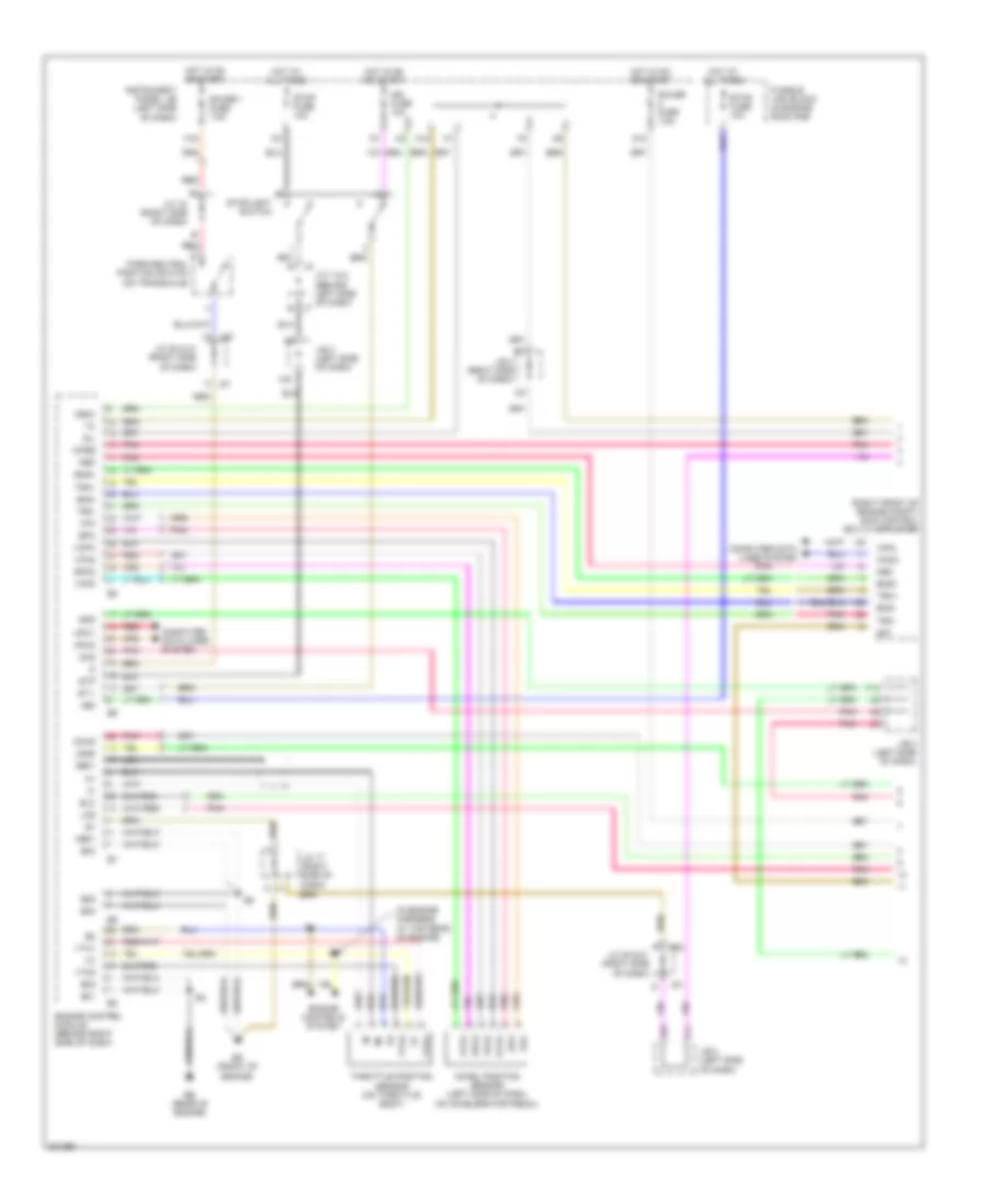 Cruise Control Wiring Diagram with Dynamic Laser Controls 1 of 2 for Lexus RX 330 2005