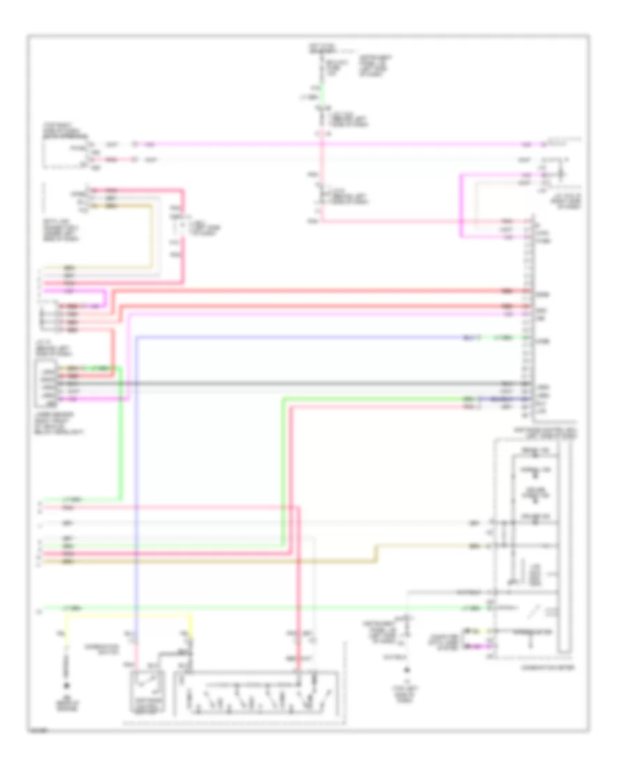 Cruise Control Wiring Diagram with Dynamic Laser Controls 2 of 2 for Lexus RX 330 2005