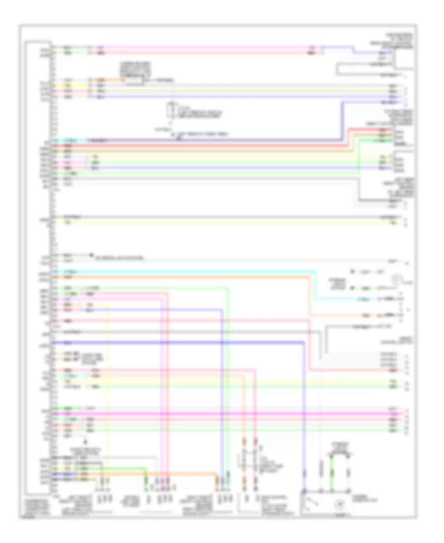 Electronic Suspension Wiring Diagram 1 of 2 for Lexus RX 330 2005