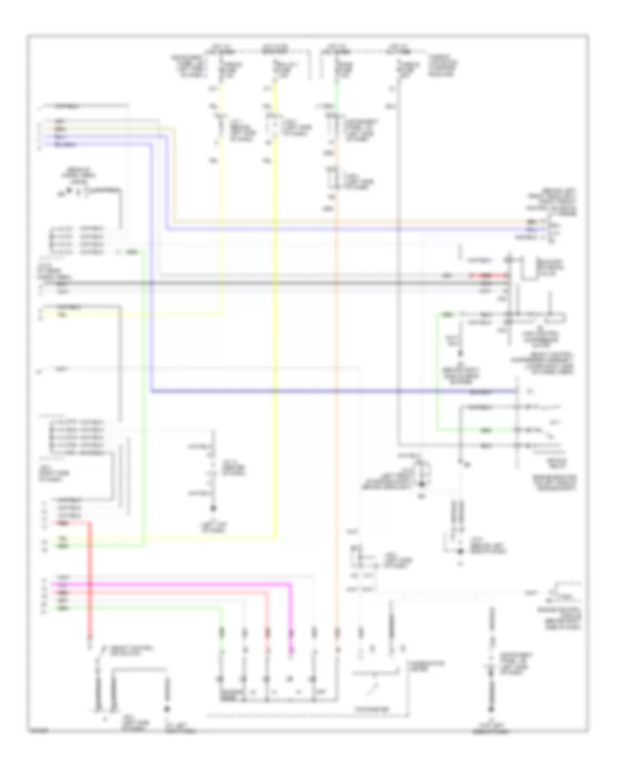 Electronic Suspension Wiring Diagram (2 of 2) for Lexus RX 330 2005