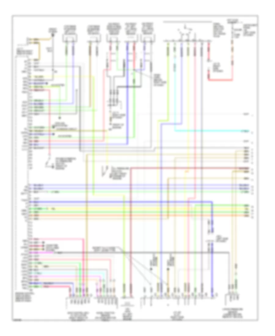 3 3L Engine Performance Wiring Diagram 1 of 6 for Lexus RX 330 2005