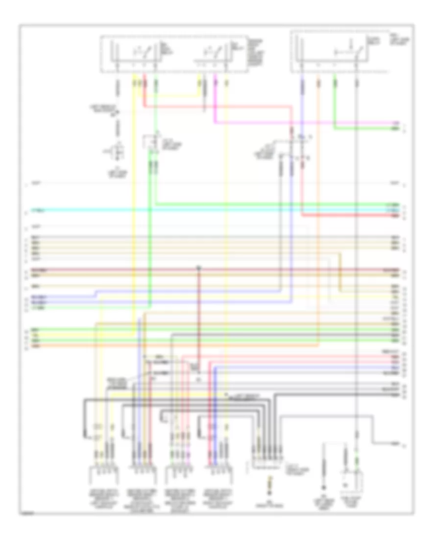 3.3L, Engine Performance Wiring Diagram (2 of 6) for Lexus RX 330 2005