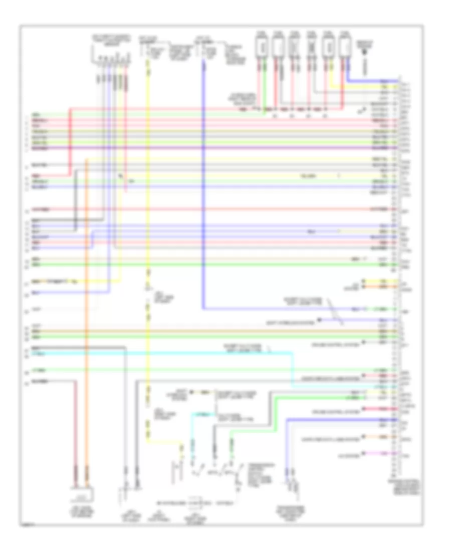 3.3L, Engine Performance Wiring Diagram (6 of 6) for Lexus RX 330 2005