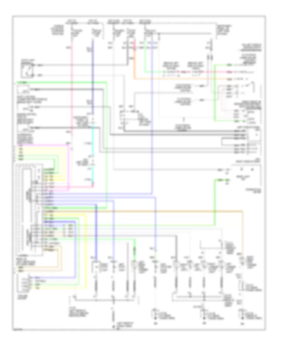 Exterior Lamps Wiring Diagram 2 of 2 for Lexus RX 330 2005