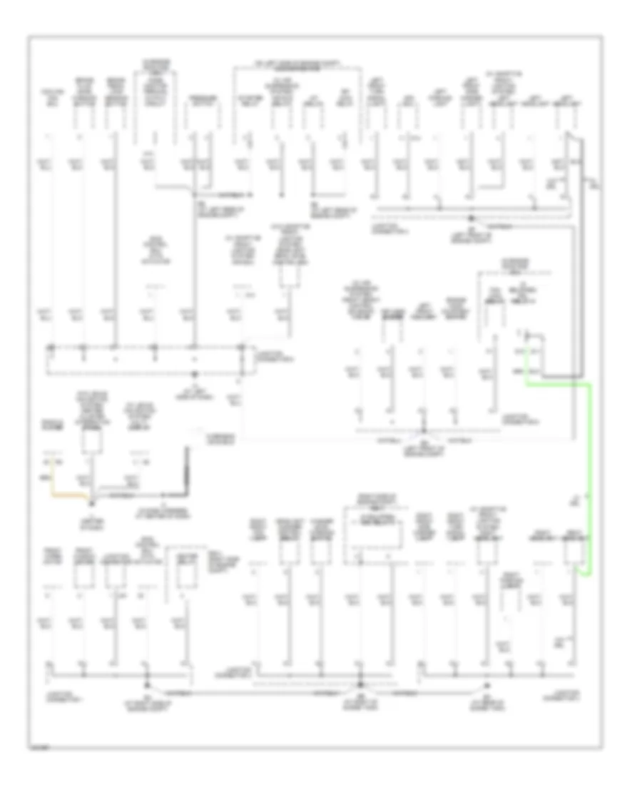 Ground Distribution Wiring Diagram 1 of 4 for Lexus RX 330 2005