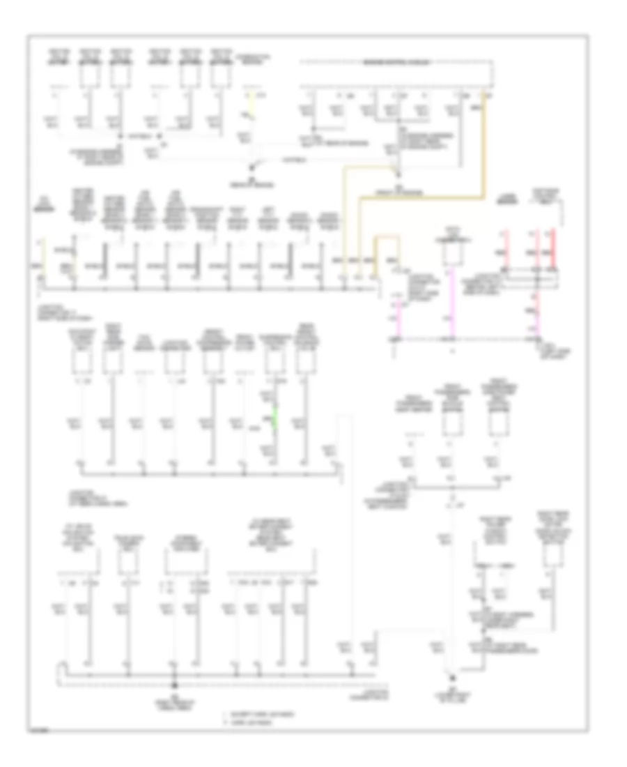 Ground Distribution Wiring Diagram (2 of 4) for Lexus RX 330 2005
