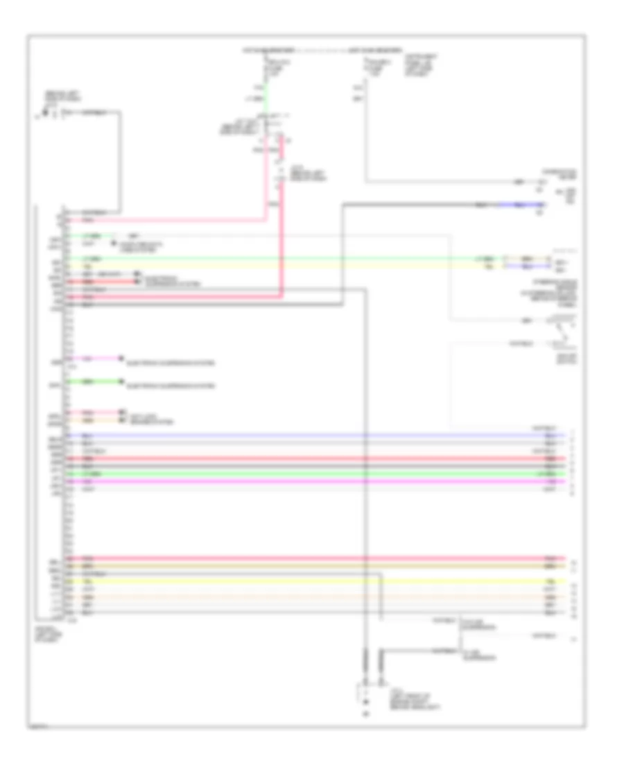 Adaptive Front Lighting Wiring Diagram 1 of 2 for Lexus RX 330 2005