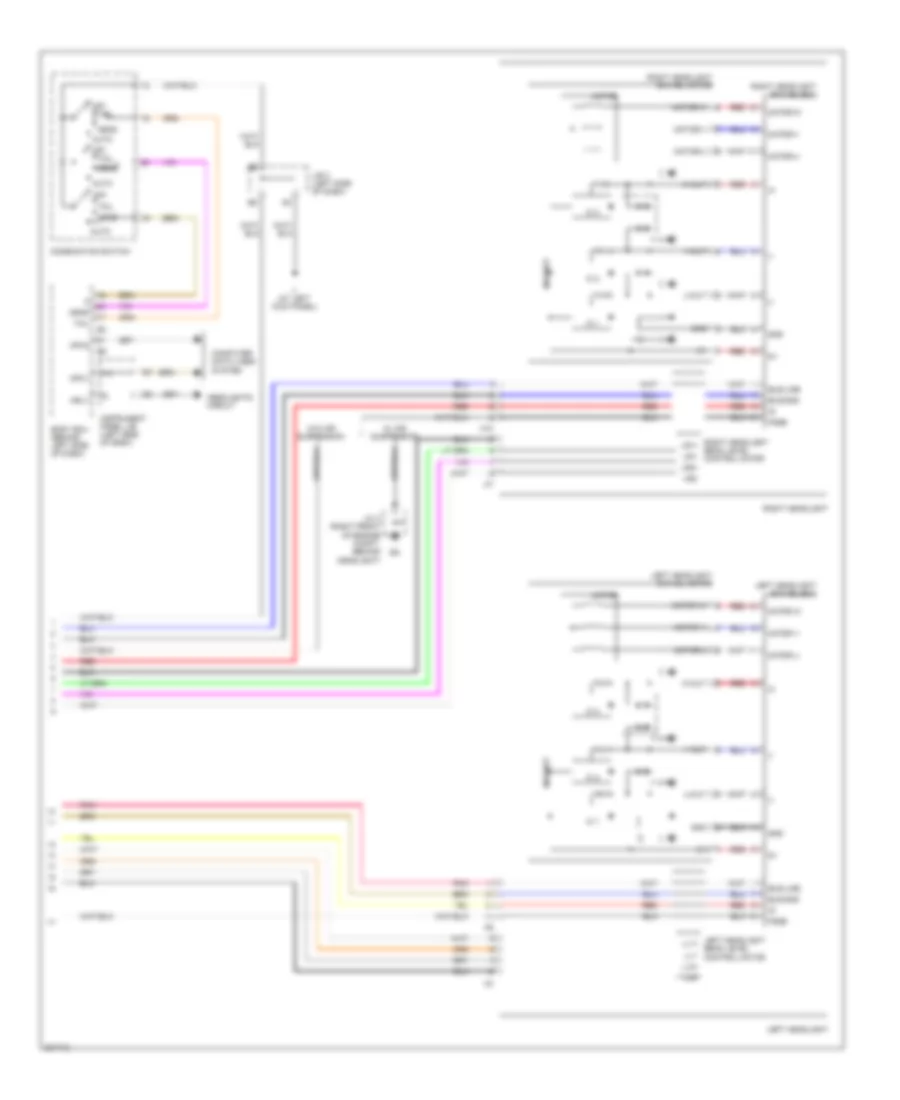 Adaptive Front Lighting Wiring Diagram 2 of 2 for Lexus RX 330 2005
