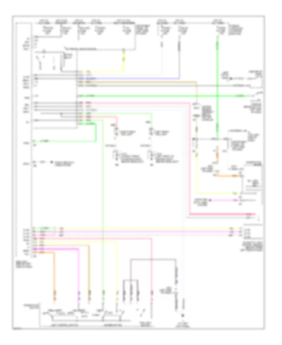 Headlamps Wiring Diagram 1 of 2 for Lexus RX 330 2005