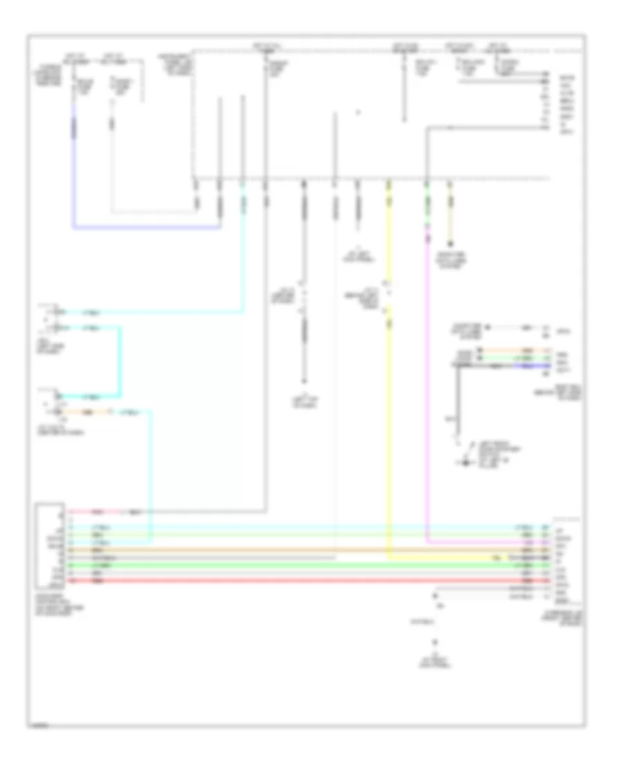 Power Top Sunroof Wiring Diagram Normal Type for Lexus RX 330 2005