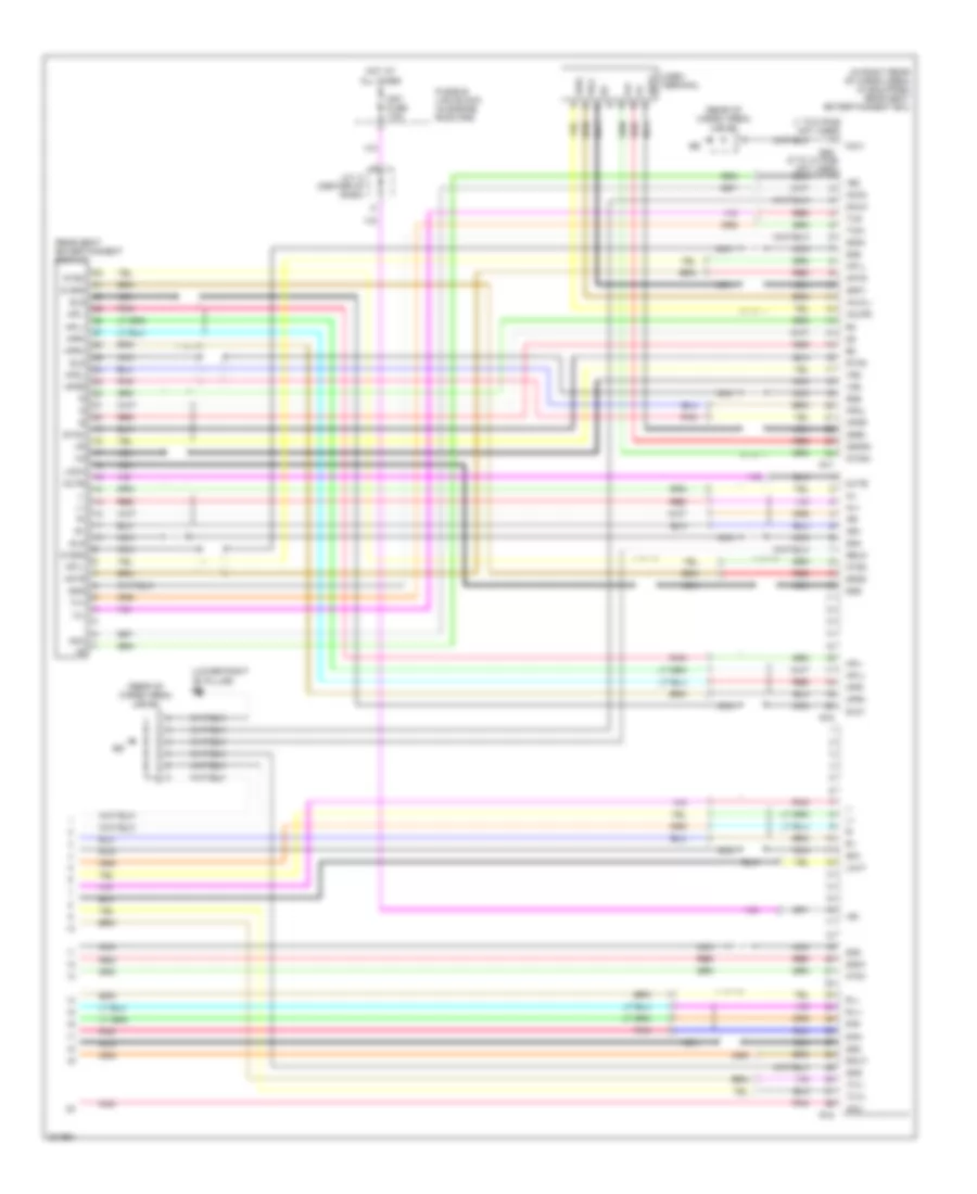 Radio Wiring Diagram, with Mark Levinson (3 of 3) for Lexus RX 330 2005