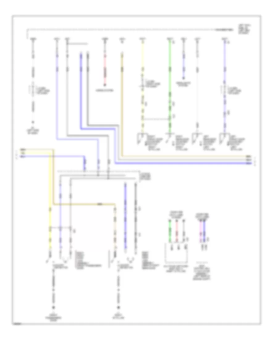 Anti theft Wiring Diagram 2 of 6 for Lexus LX 570 2014