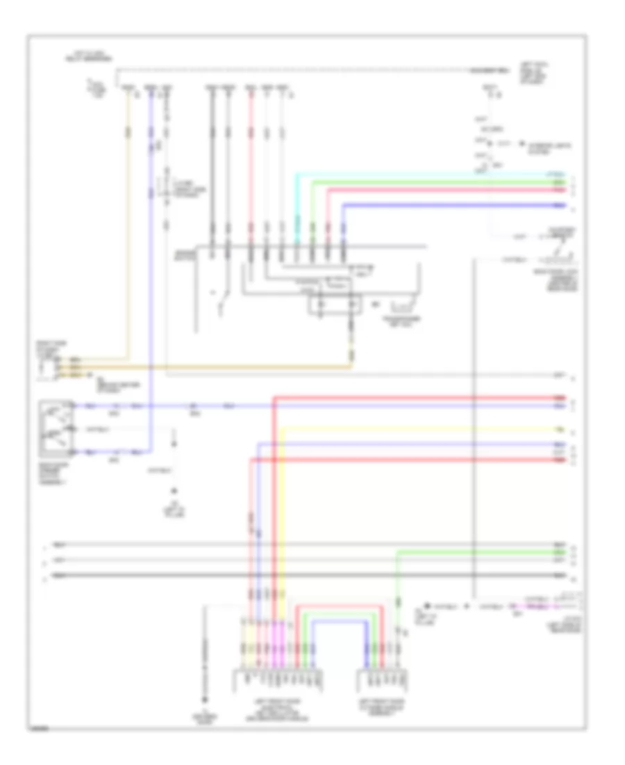 Anti-theft Wiring Diagram (4 of 6) for Lexus LX 570 2014
