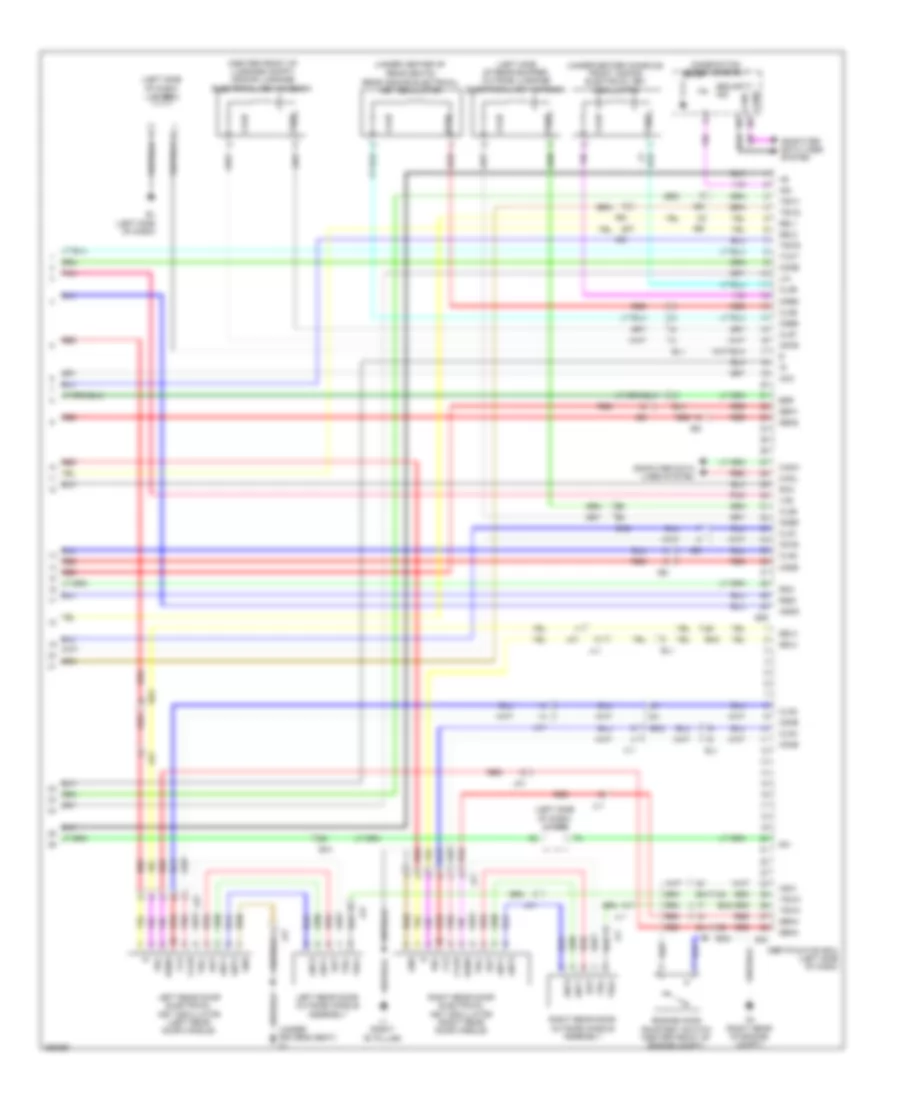 Anti-theft Wiring Diagram (6 of 6) for Lexus LX 570 2014