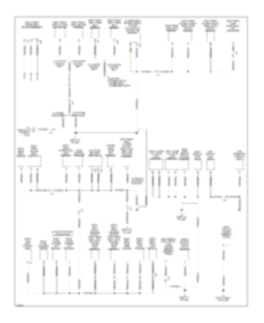 Ground Distribution Wiring Diagram 2 of 6 for Lexus LX 570 2014