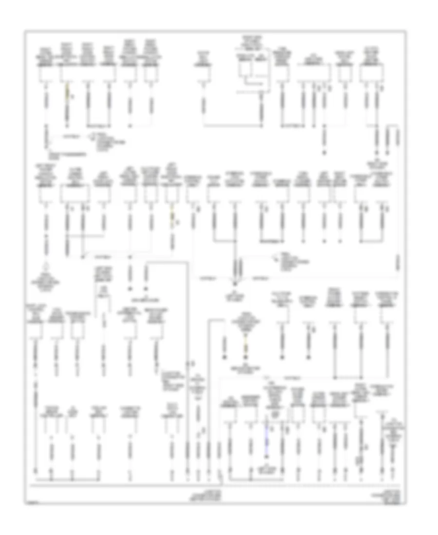 Ground Distribution Wiring Diagram (4 of 6) for Lexus LX 570 2014