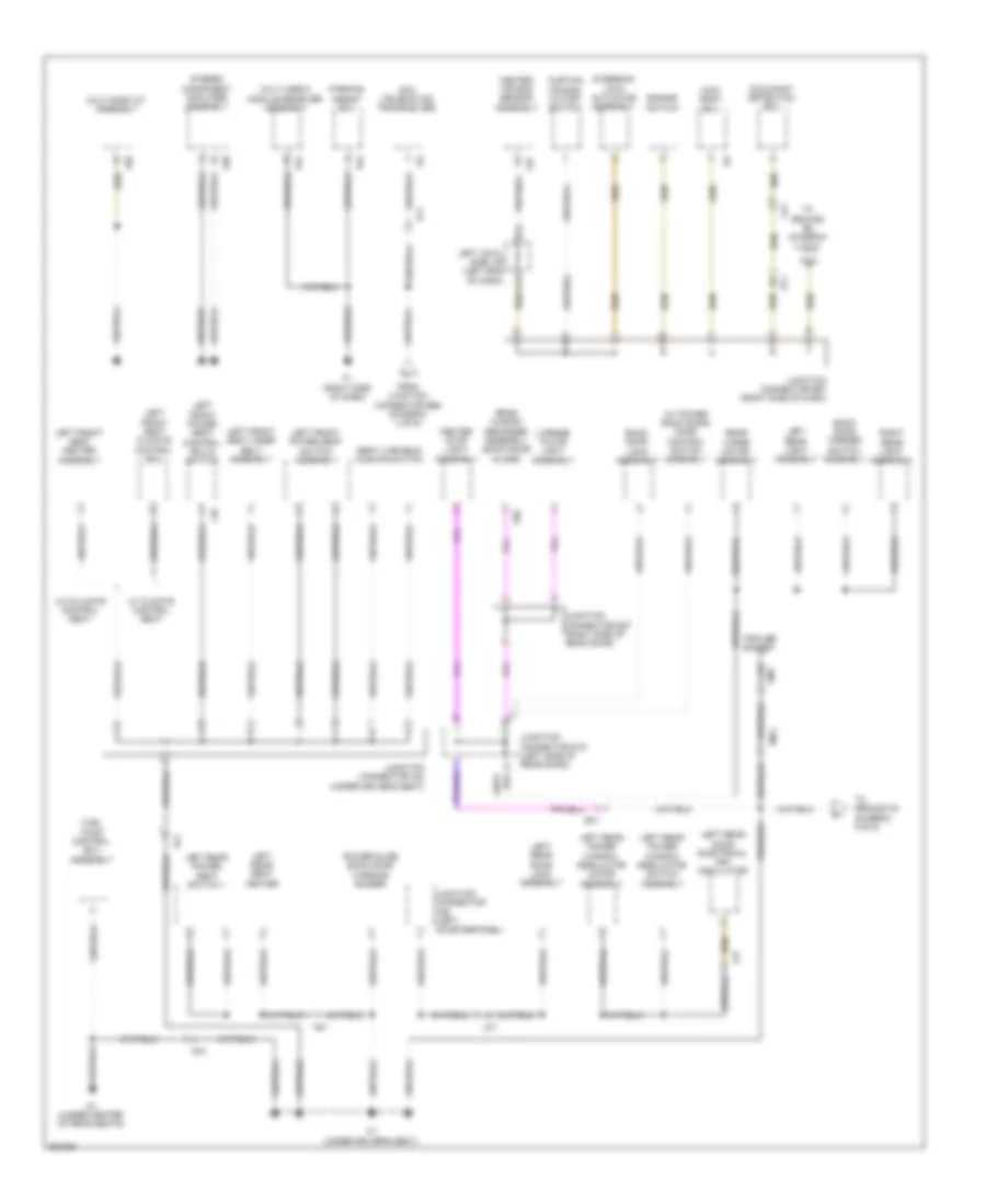 Ground Distribution Wiring Diagram (5 of 6) for Lexus LX 570 2014