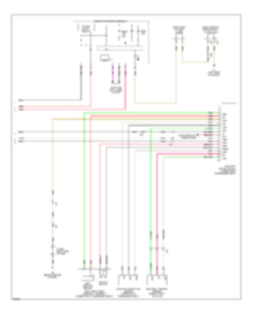Supplemental Restraint Wiring Diagram 3 of 3 for Lexus LX 570 2014