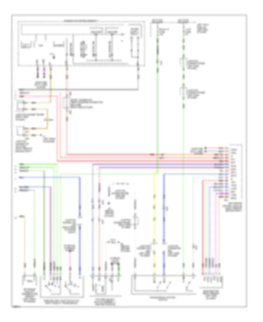 AT Wiring Diagram (2 of 2) for Lexus LX 570 2014