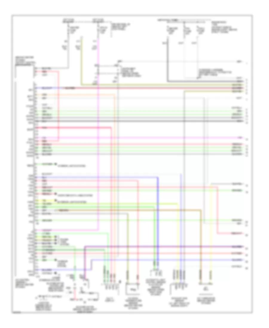 Automatic A C Wiring Diagram 1 of 2 for Lexus SC 430 2005