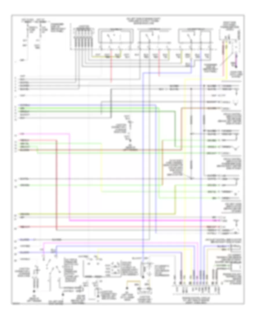 Automatic A C Wiring Diagram 2 of 2 for Lexus SC 430 2005