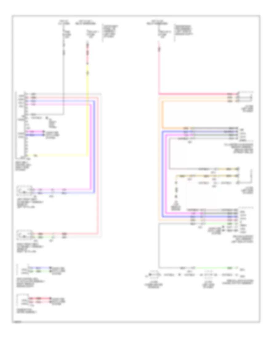 Pre Collision Wiring Diagram for Lexus RX 350 2014