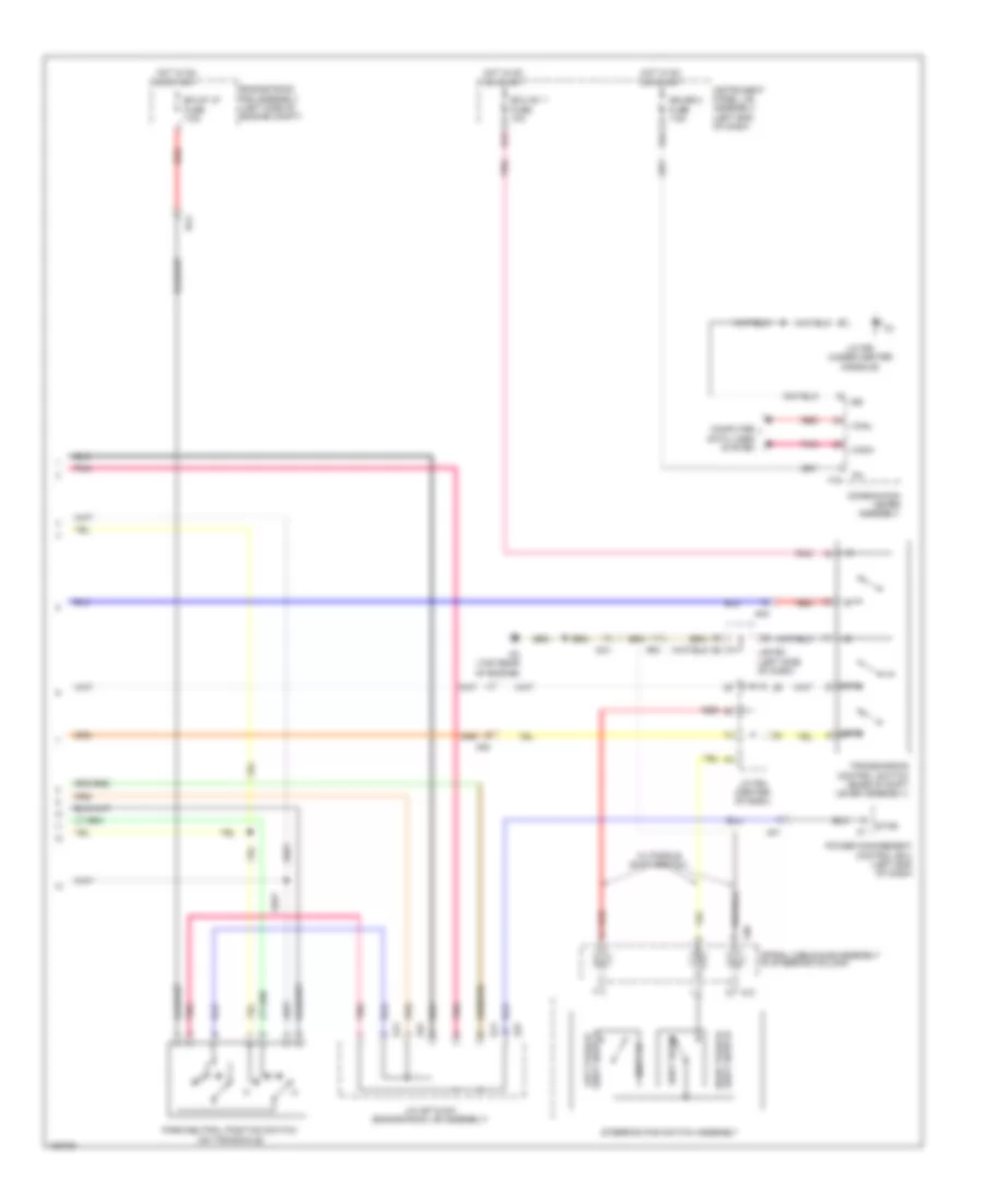 AT Wiring Diagram, 6 Speed (2 of 2) for Lexus RX 350 2014