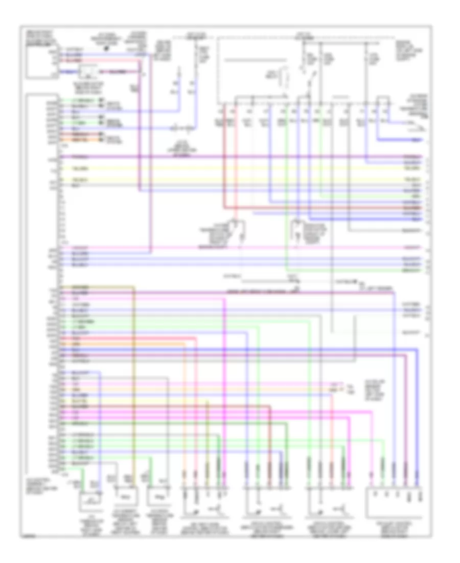 Automatic AC Wiring Diagram (1 of 2) for Lexus ES 330 2006