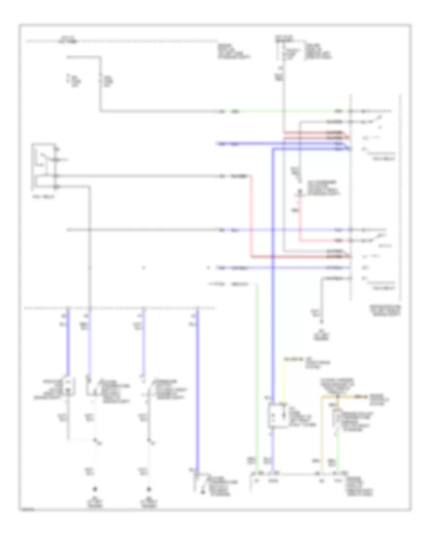 Cooling Fan Wiring Diagram for Lexus ES 330 2006