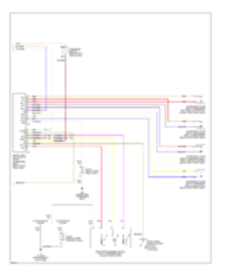 Memory Seat Wiring Diagram 2 of 2 for Lexus ES 330 2006