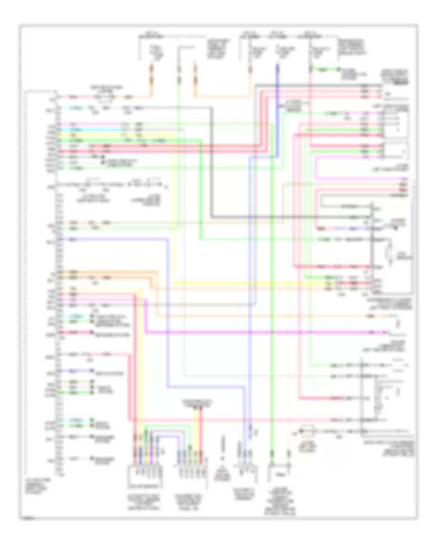 Automatic A C Wiring Diagram 1 of 2 for Lexus RX 350 F Sport 2014