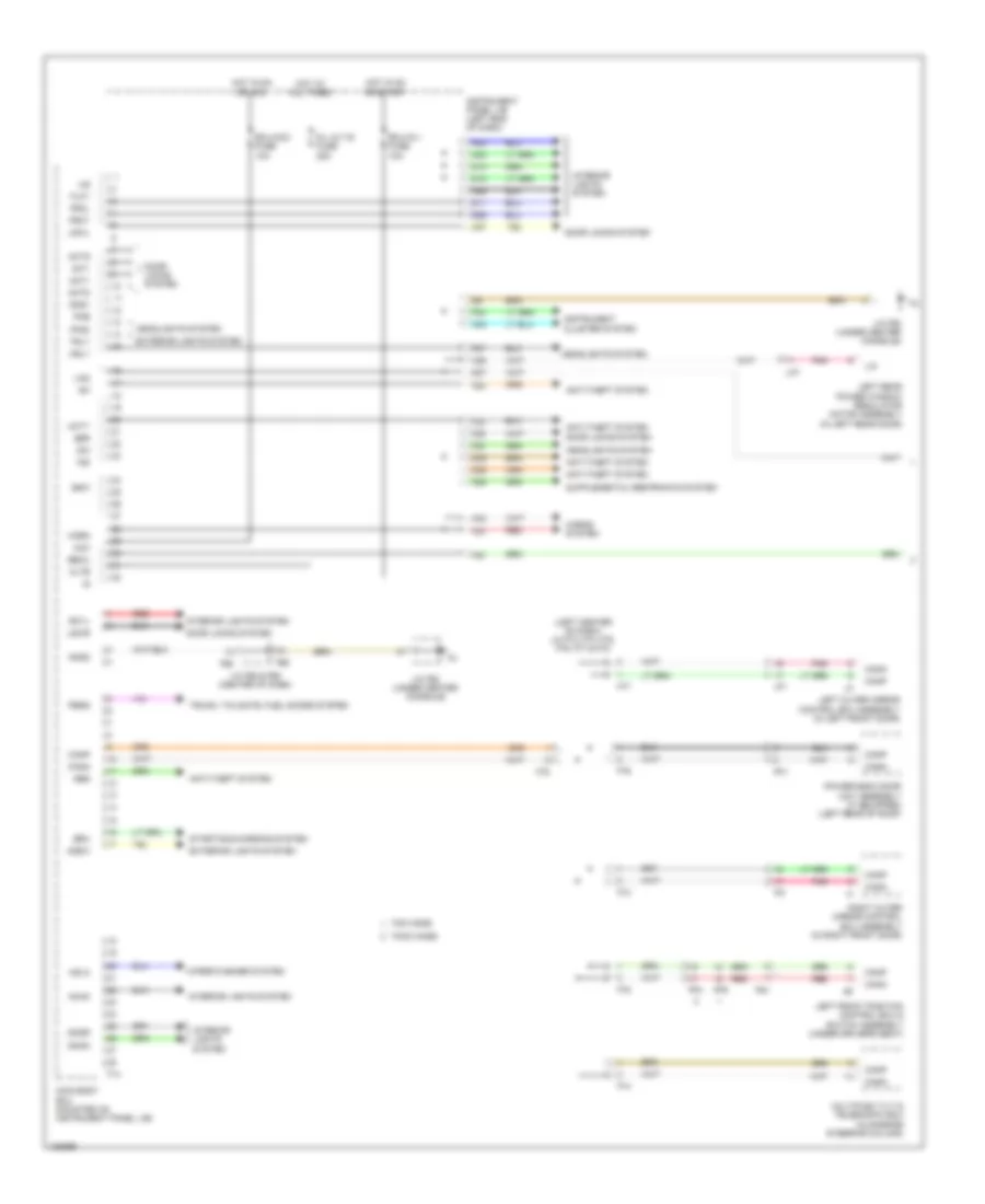 Body Control Modules Wiring Diagram 1 of 2 for Lexus RX 350 F Sport 2014