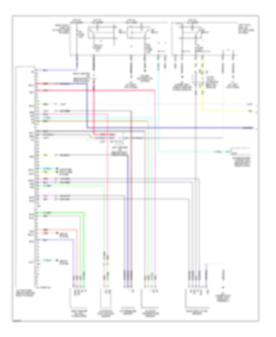 Automatic A C Wiring Diagram 1 of 3 for Lexus GS 300 2006