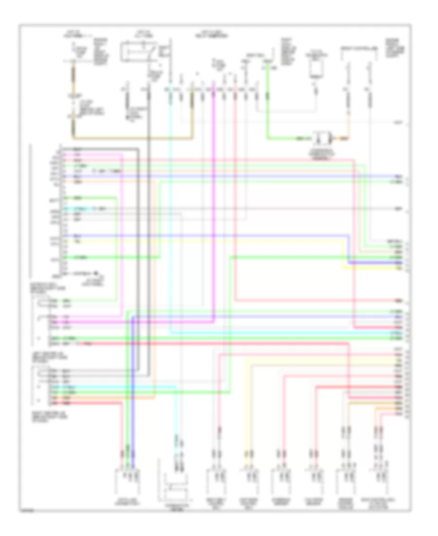 High Low Bus Wiring Diagram 1 of 3 for Lexus GS 300 2006