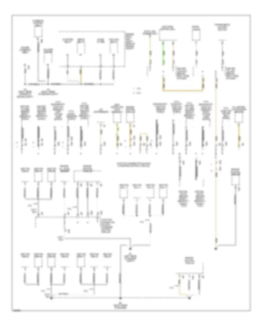 Ground Distribution Wiring Diagram 2 of 7 for Lexus GS 300 2006