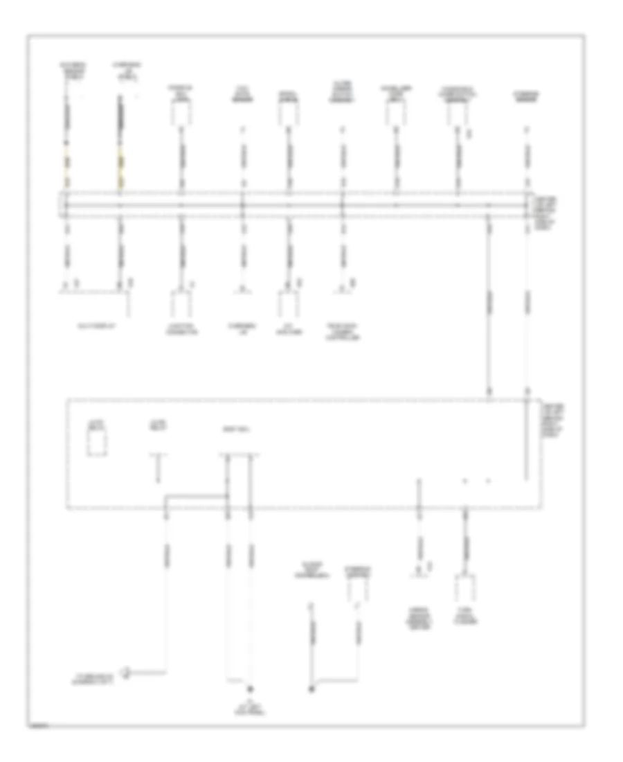 Ground Distribution Wiring Diagram 4 of 7 for Lexus GS 300 2006