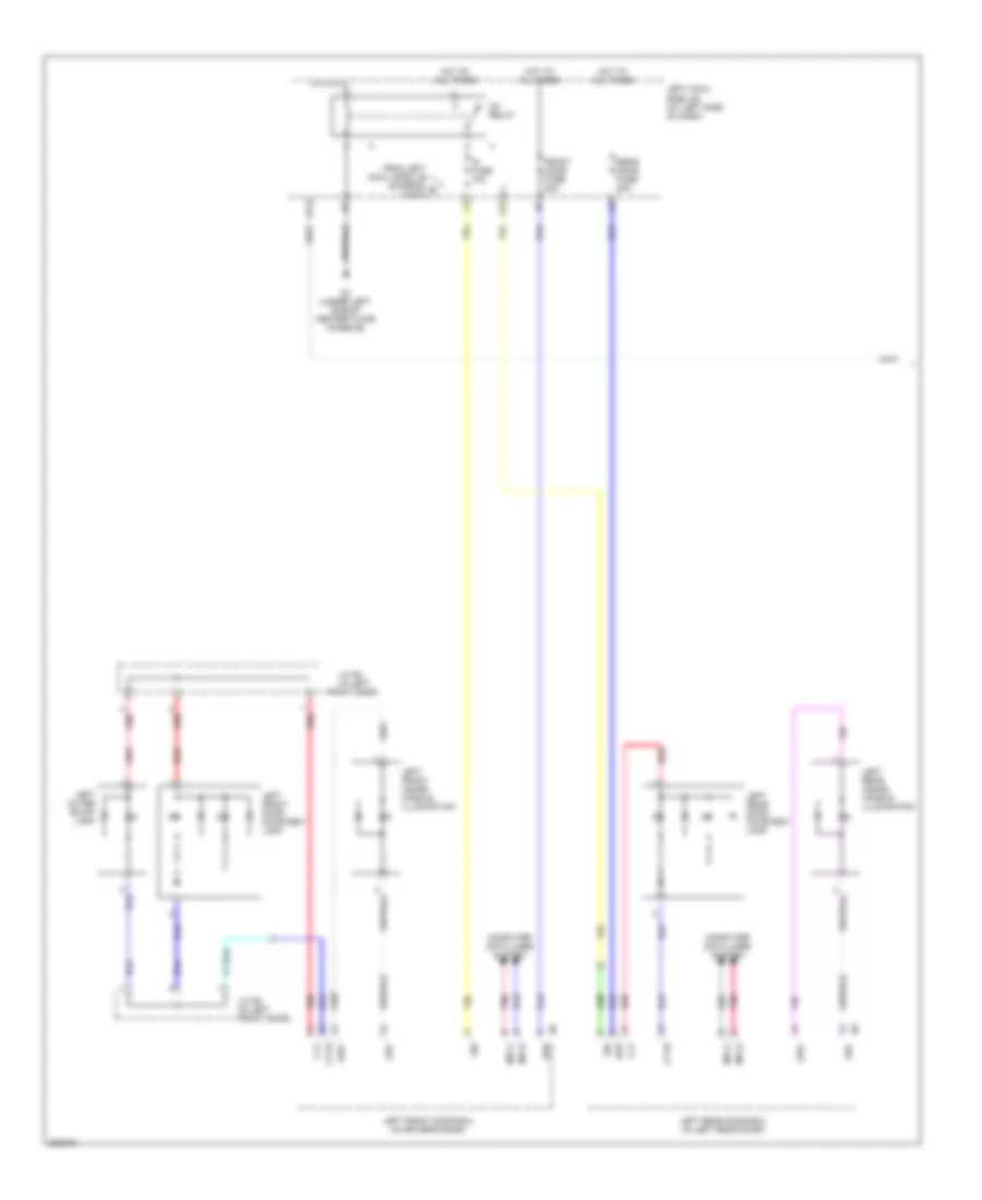 Courtesy Lamps Wiring Diagram 4 of 5 for Lexus GS 300 2006