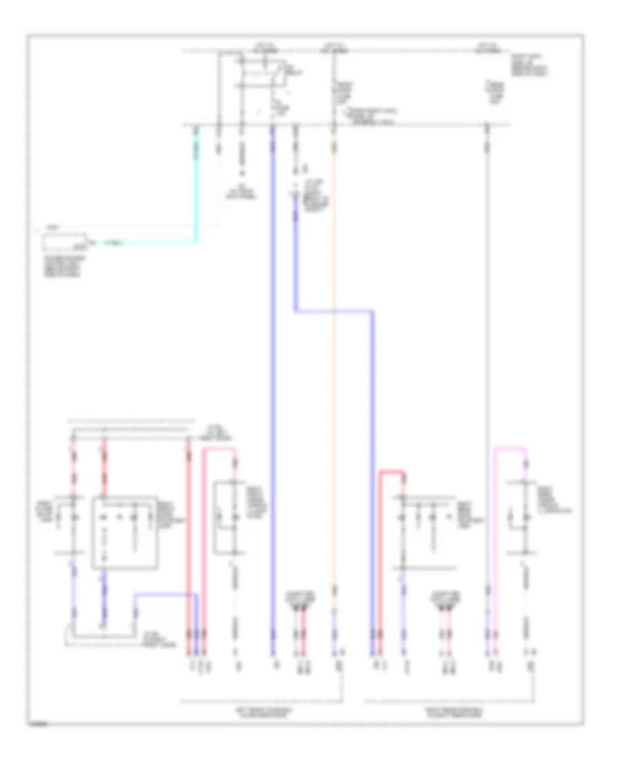 Courtesy Lamps Wiring Diagram 5 of 5 for Lexus GS 300 2006
