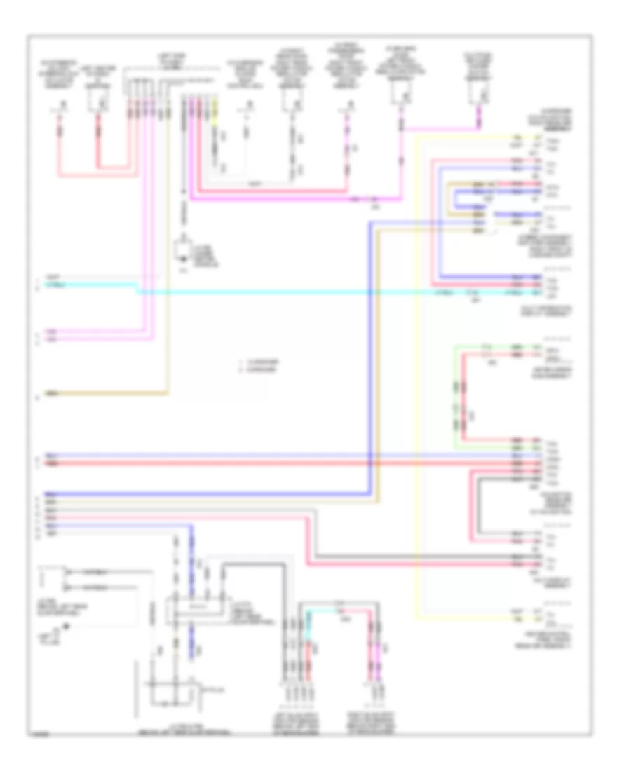 Computer Data Lines Wiring Diagram (3 of 3) for Lexus RX 450h 2014