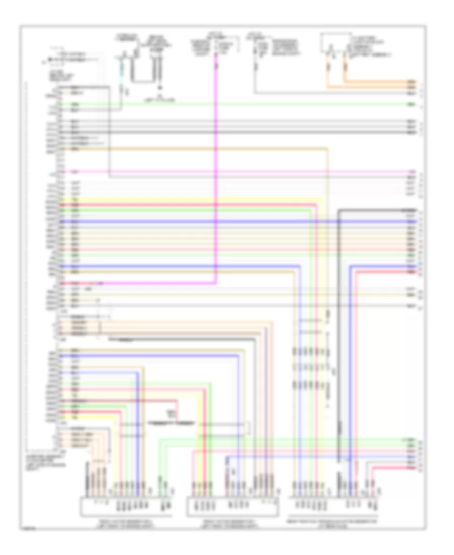 Transmission Wiring Diagram 1 of 3 for Lexus RX 450h 2014
