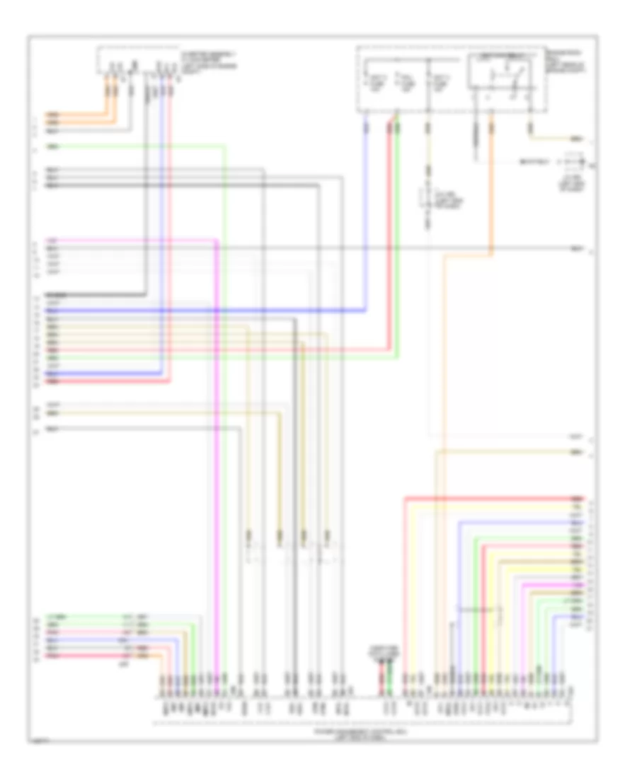 Transmission Wiring Diagram (2 of 3) for Lexus RX 450h 2014