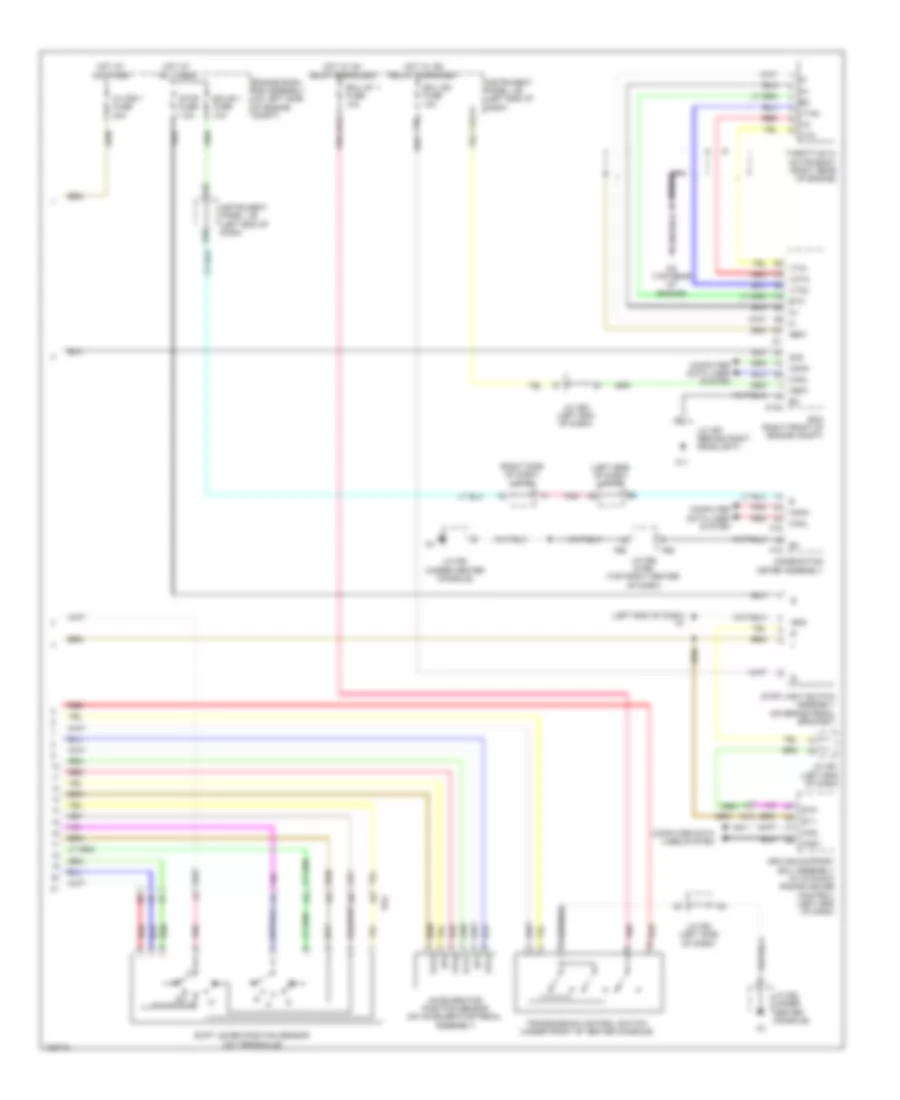 Transmission Wiring Diagram (3 of 3) for Lexus RX 450h 2014