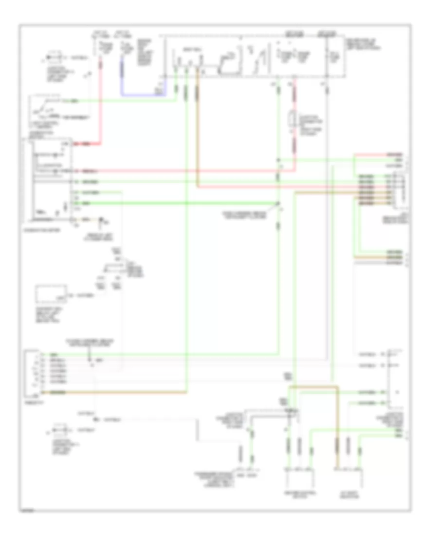 Instrument Illumination Wiring Diagram, with Navigation (1 of 2) for Lexus GX 470 2006