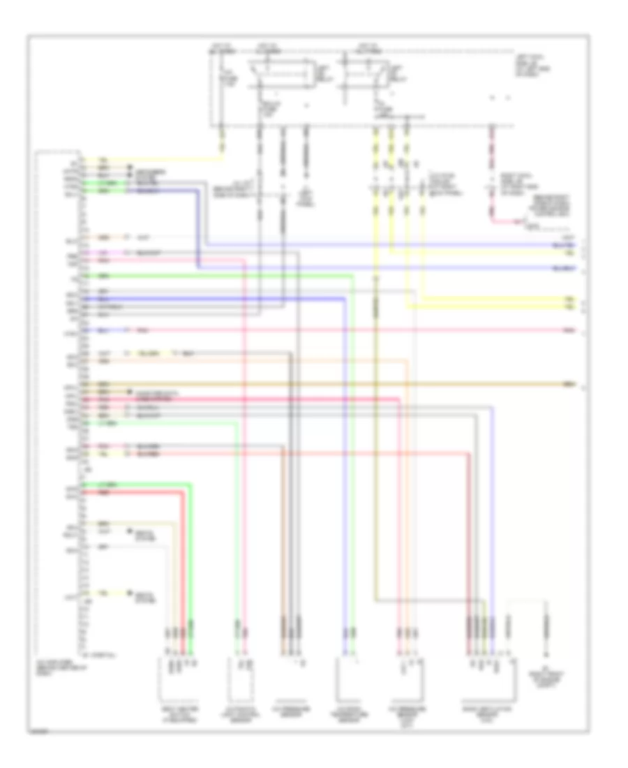 Электросхема кондиционера (1 из 3) для Lexus IS 250 2006